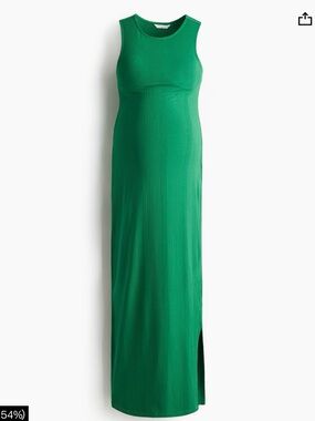 MAMA RIBBED VISCOSE DRESS